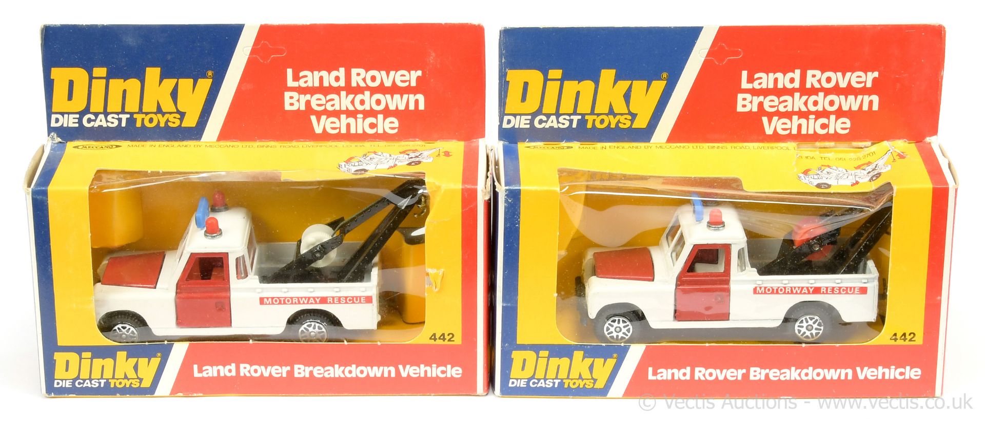 PAIR inc Dinky 442 Land Rover Breakdown Vehicle