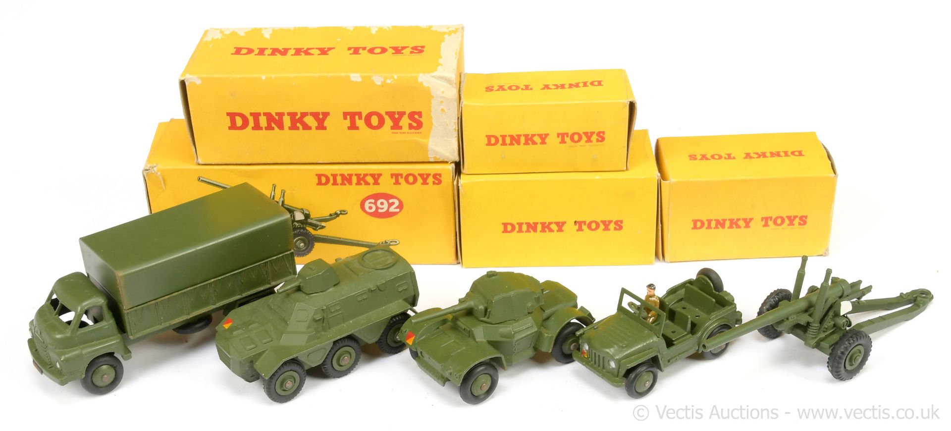 GRP inc Dinky Military 621 Bedford Covered