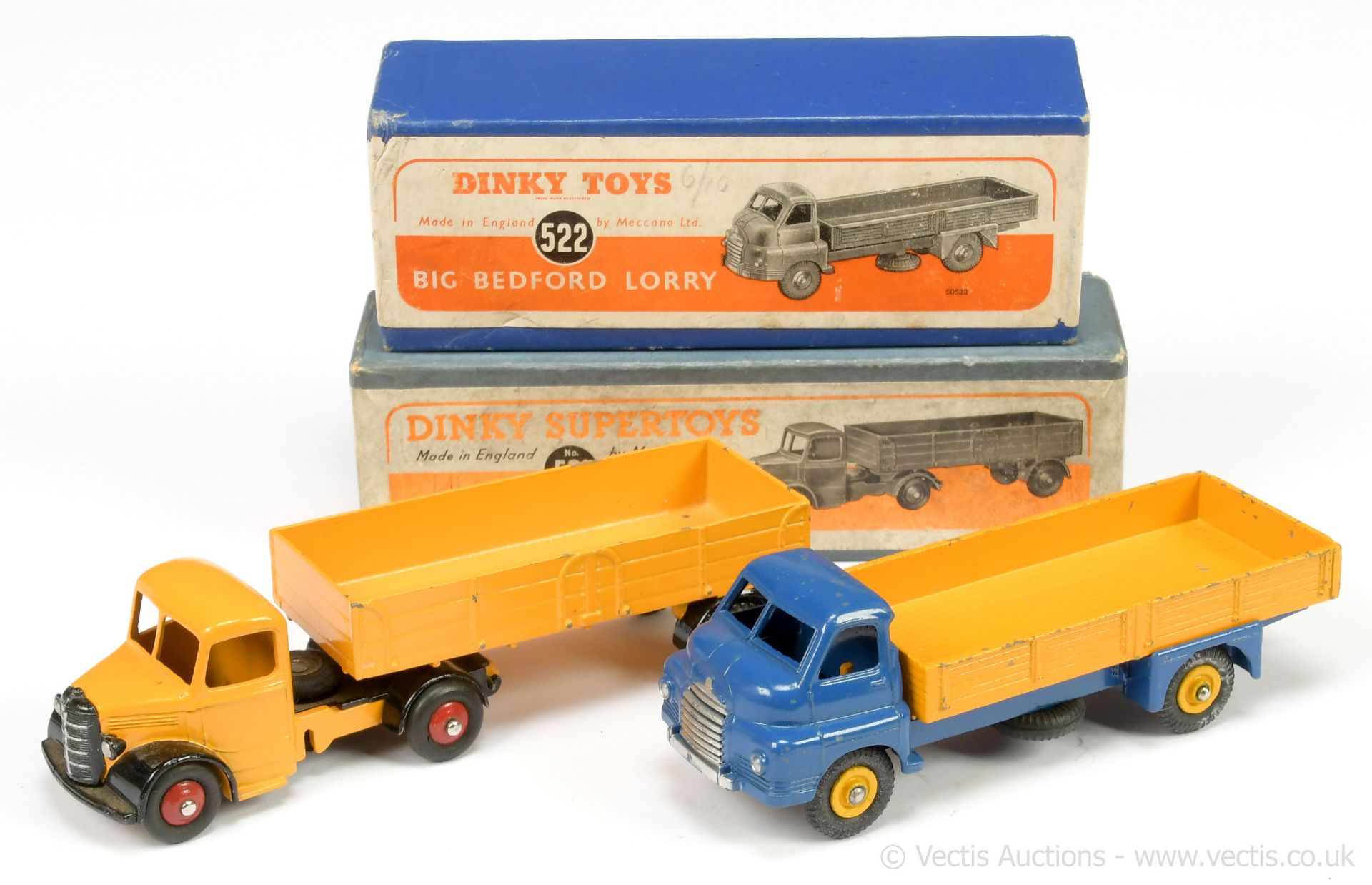 PAIR inc Dinky 521 Bedford Articulated Lorry