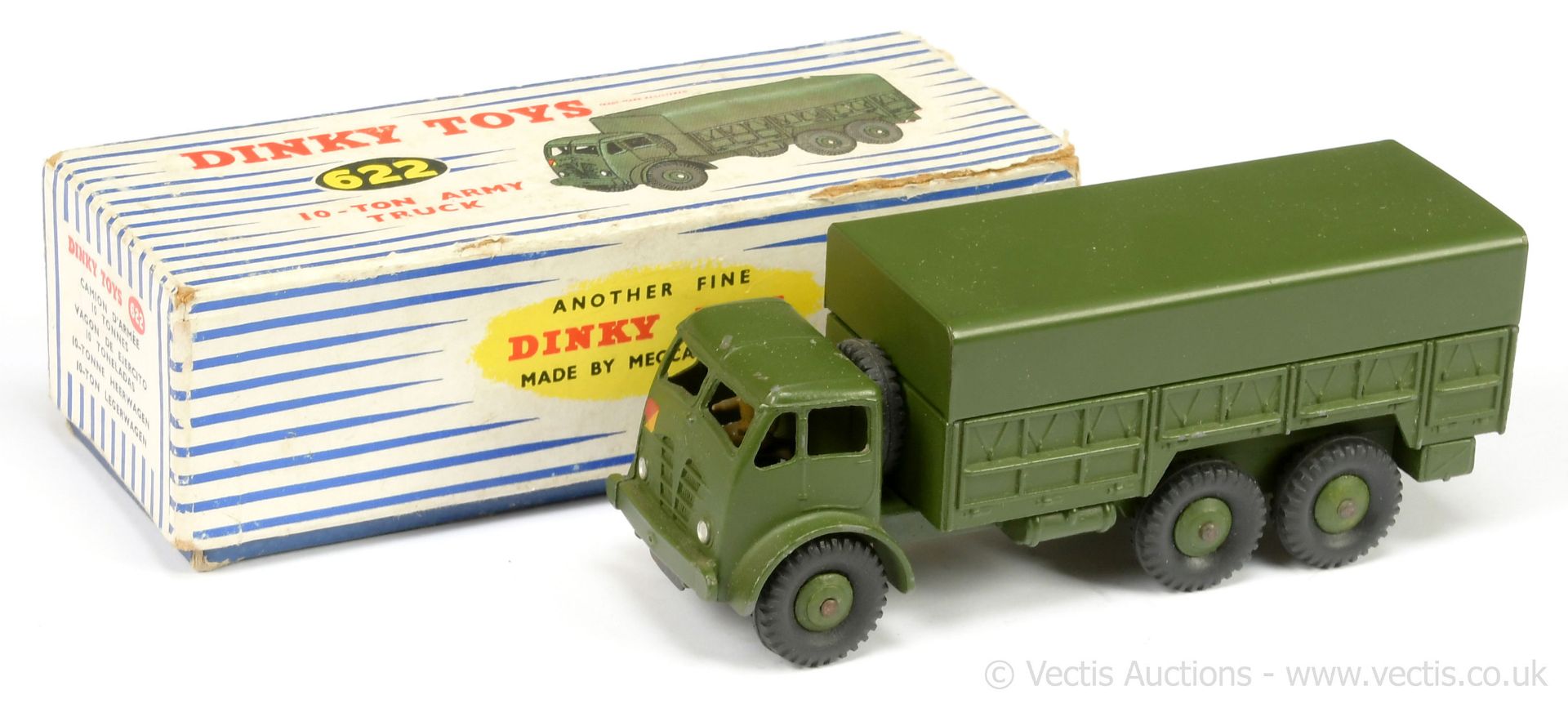 Dinky Military 622 10-ton Covered Wagon