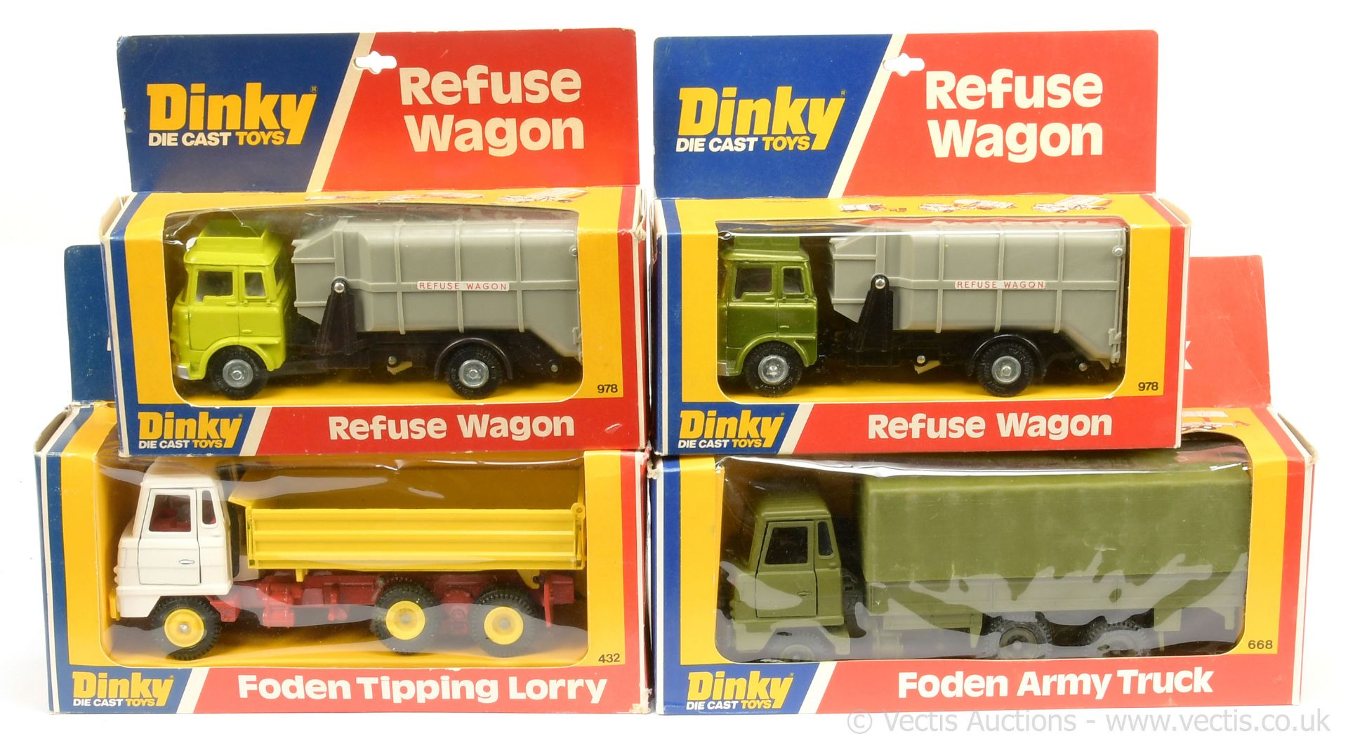 GRP inc Dinky to include; 432 Foden Tipping