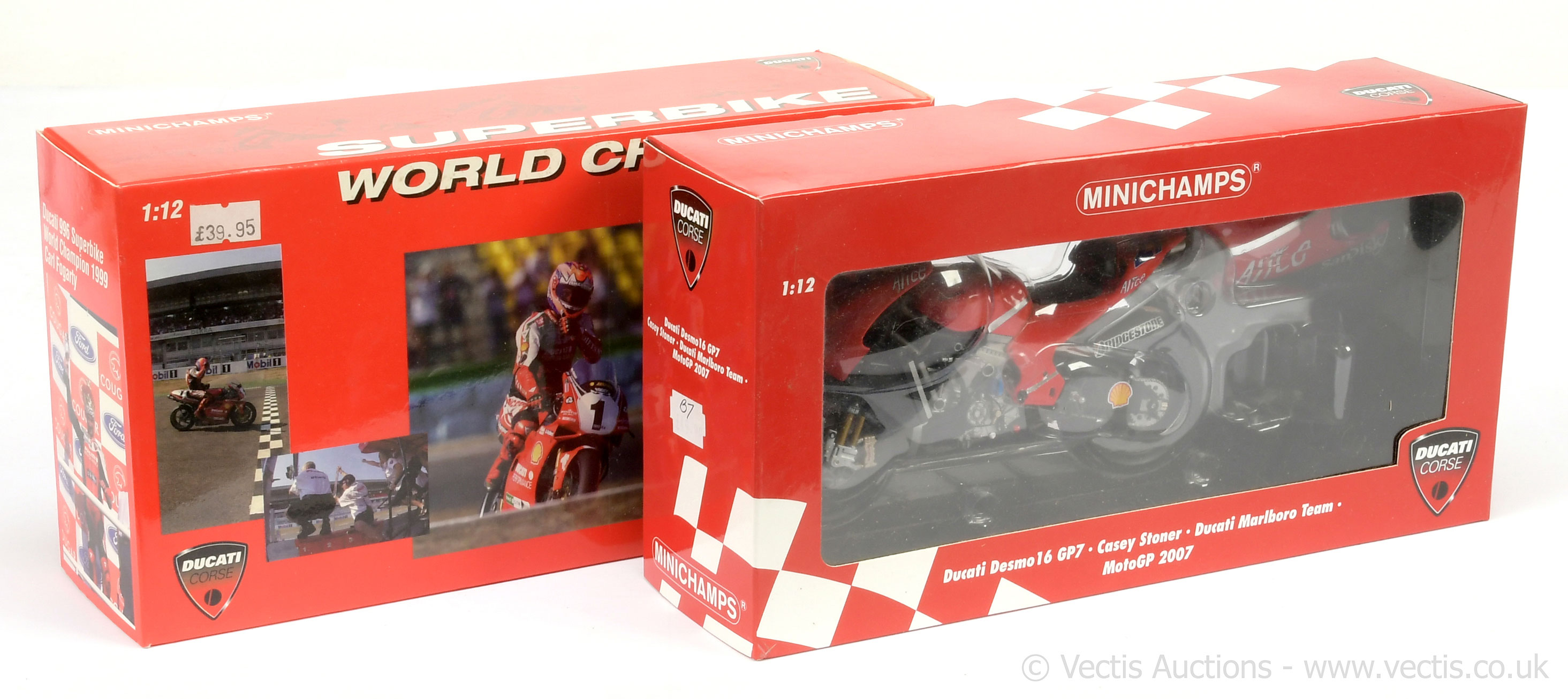 PAIR inc Minichamps (1/12th scale) Ducati 996