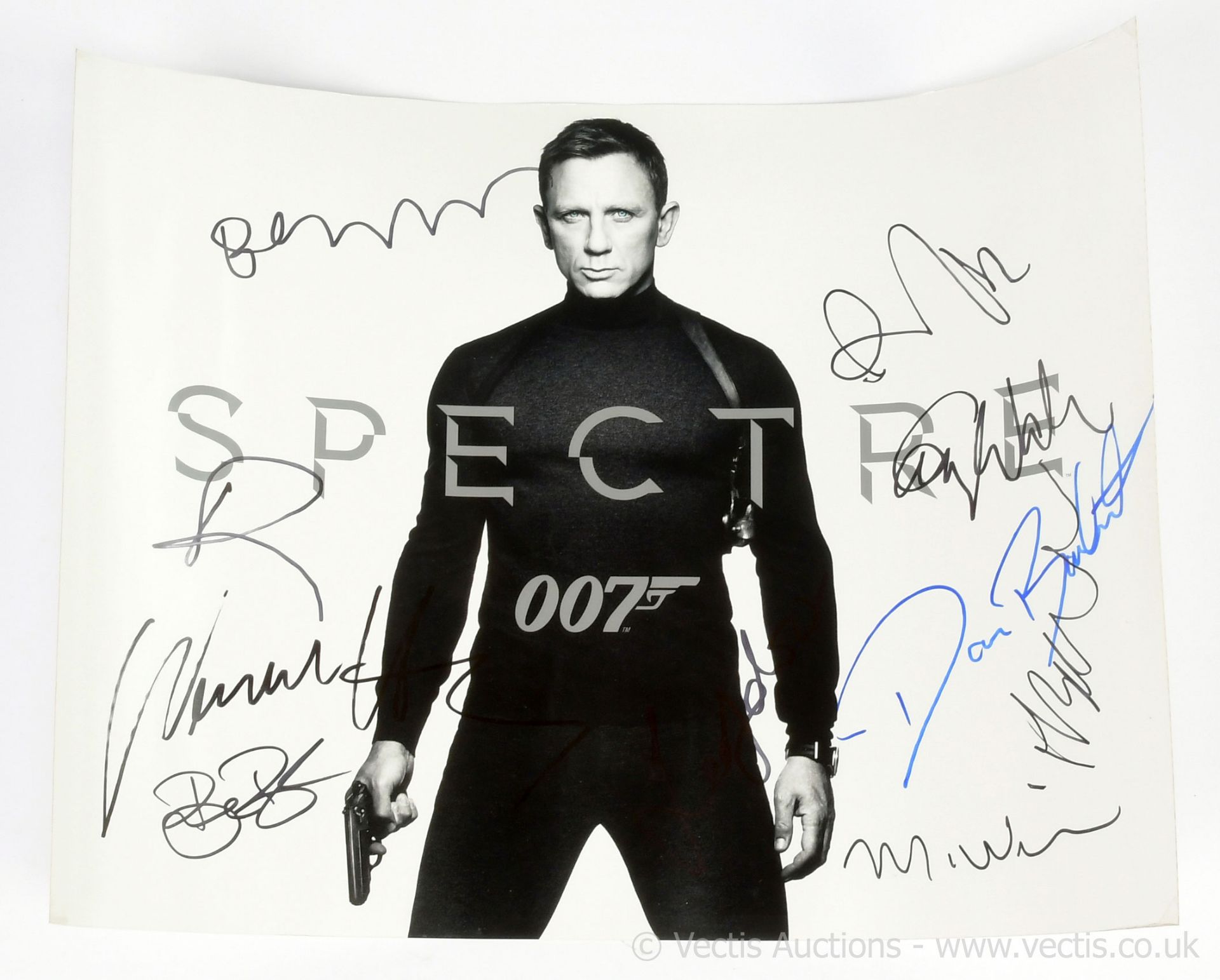 "James Bond" - Signed "Spectre" Poster includes