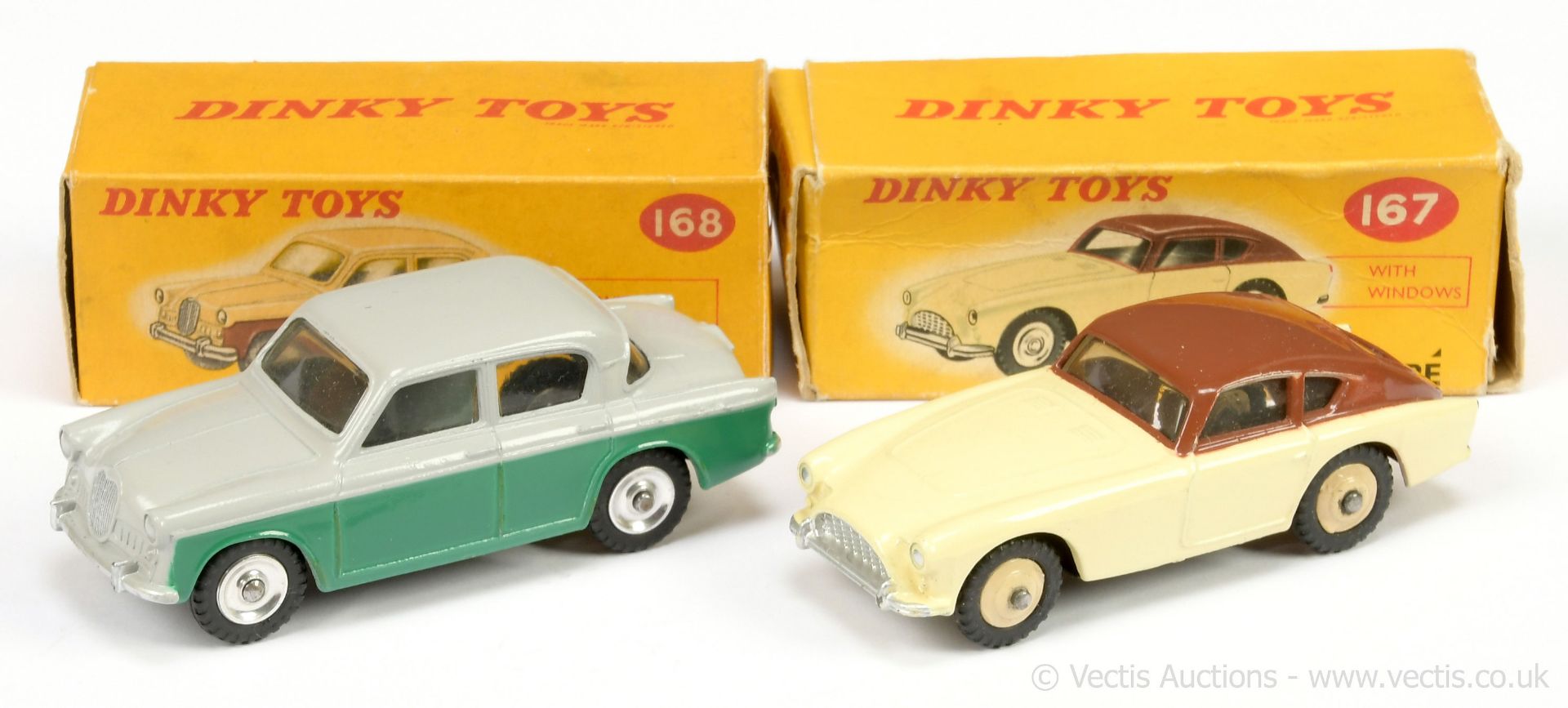 PAIR inc Dinky 167 AC Aceca Coupe - two-tone