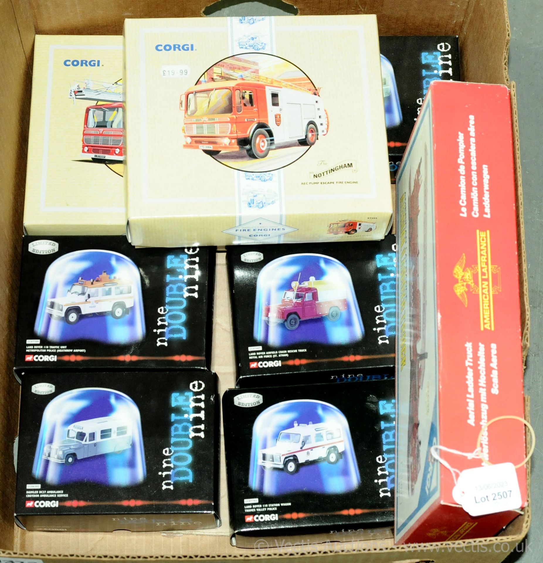 GRP inc Corgi Classics Emergency Vehicles 97385