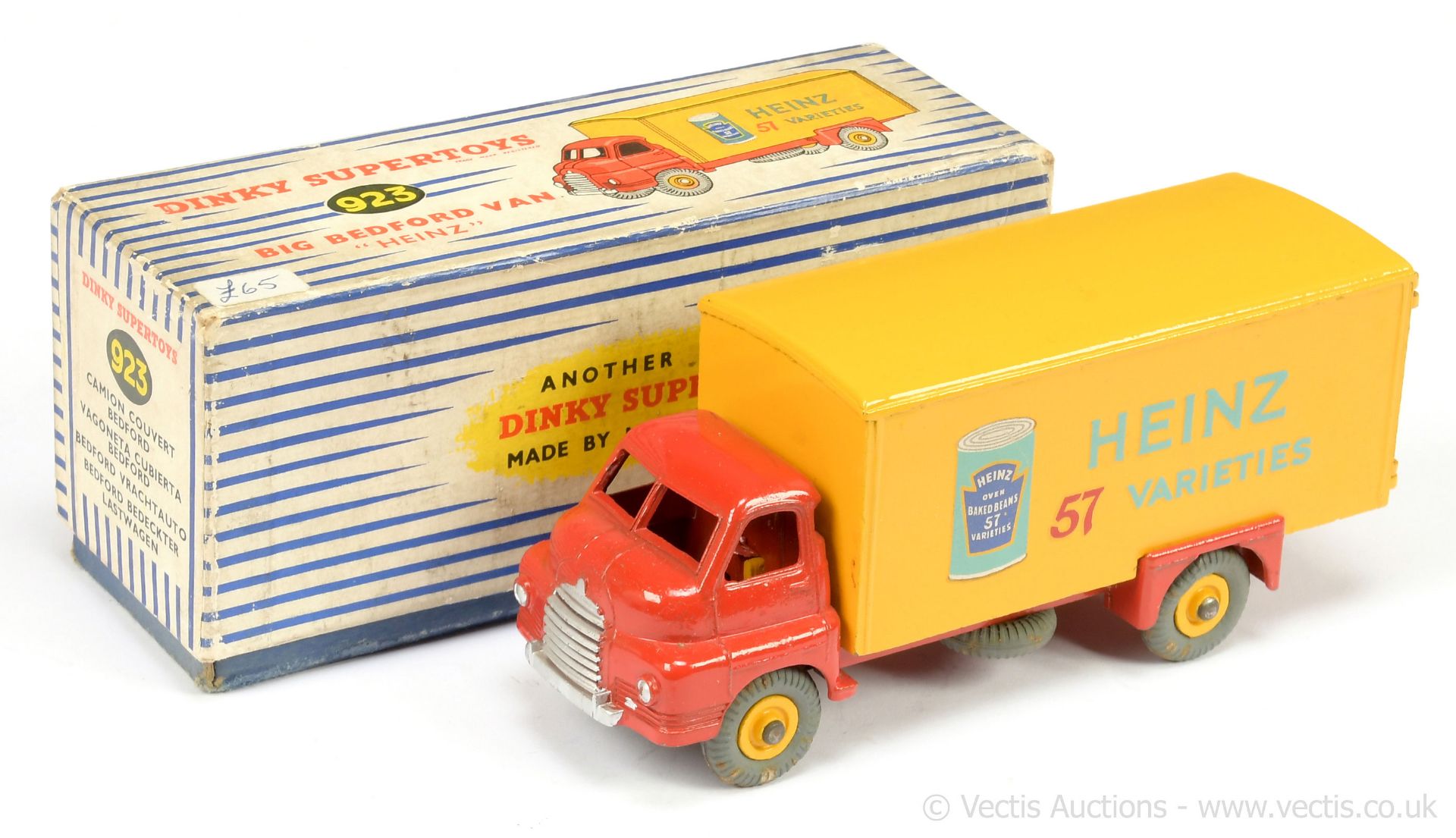 Dinky 923 Big Bedford "Heinz 57 Varieties" - red