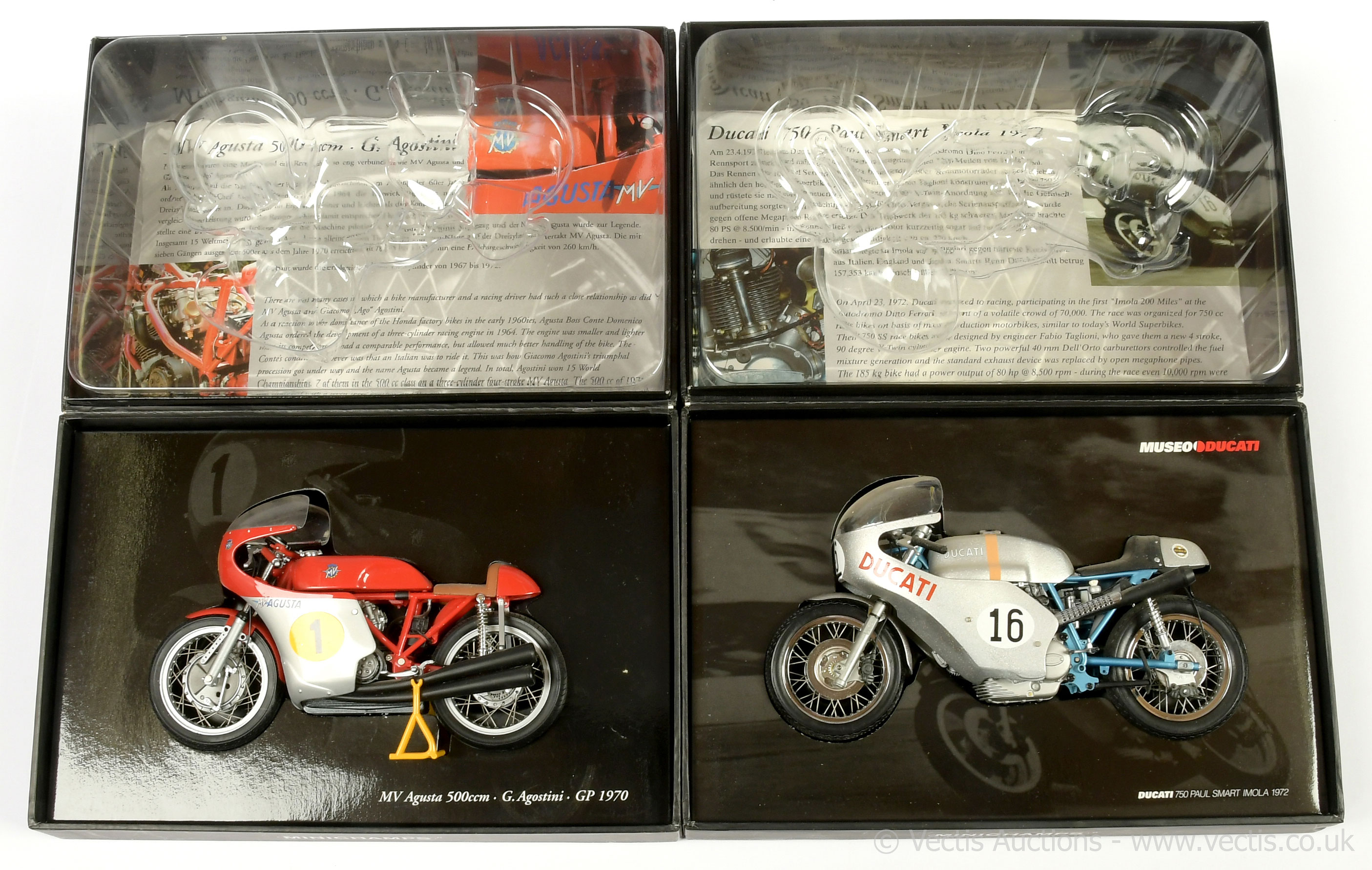 PAIR inc Minichamps (1/12th scale) Ducati 750