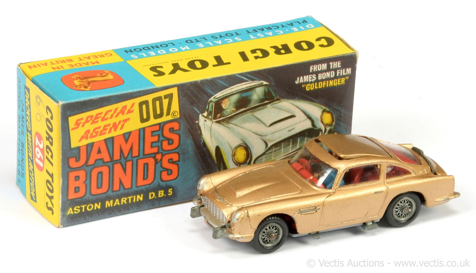 Corgi 261 "James Bond" Aston Martin DB5