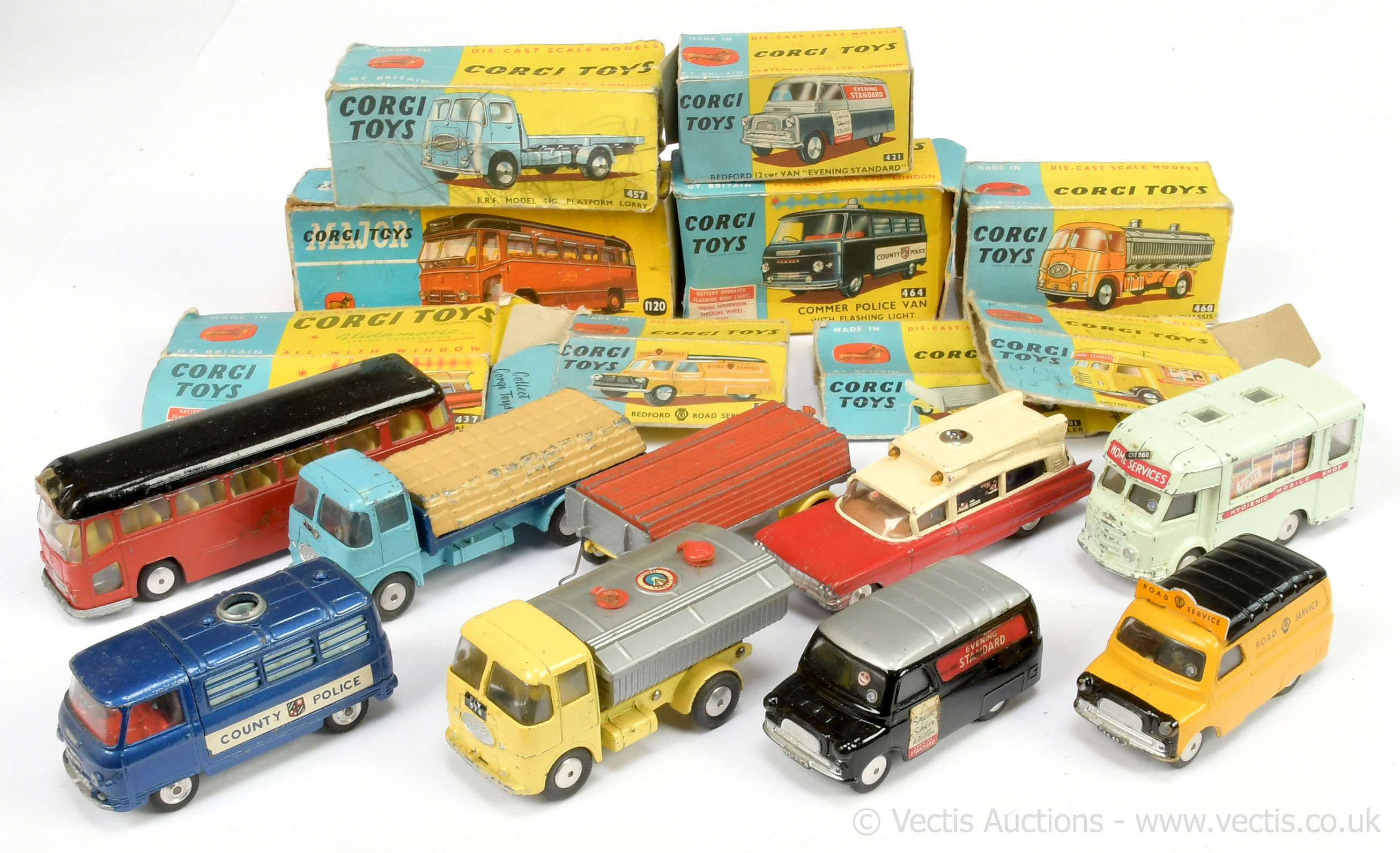 GRP inc Corgi to include; 421 Bedford "Evening