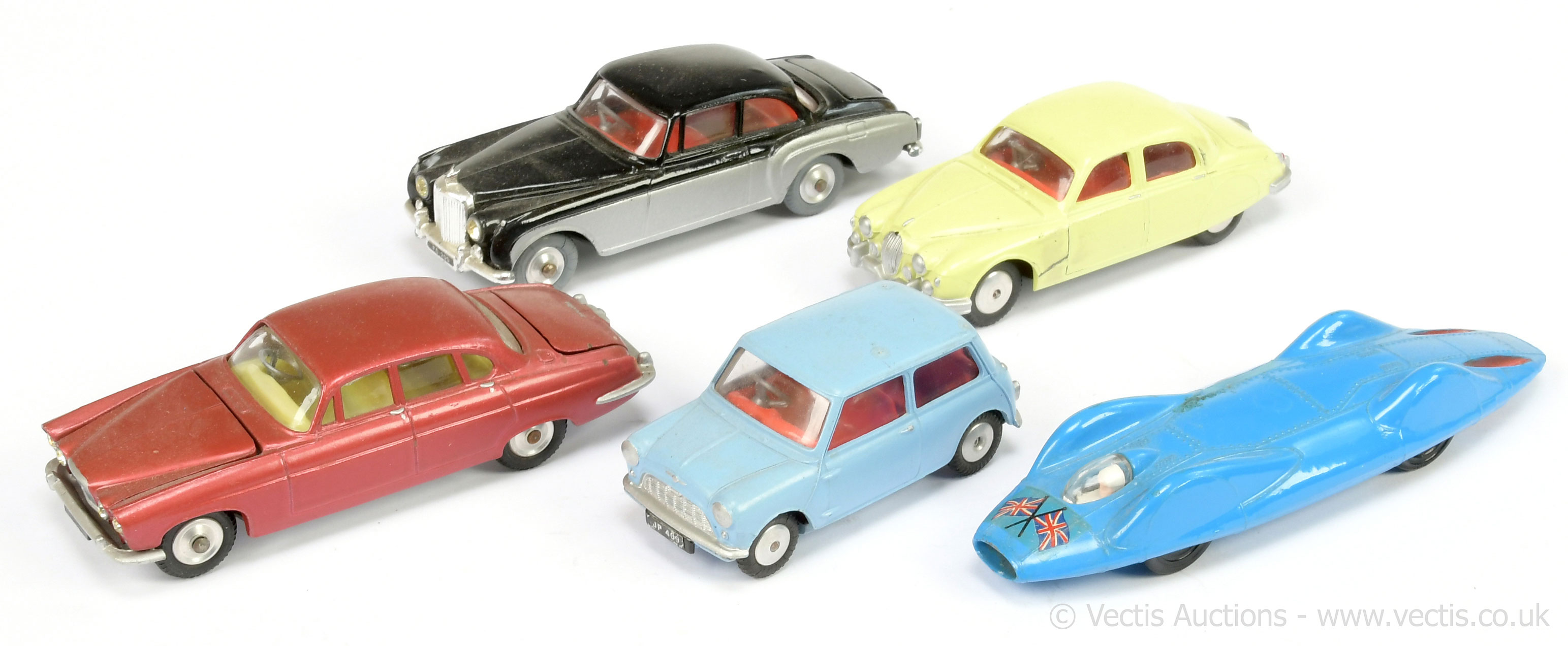 GRP inc Corgi Unboxed to include; Jaguar Mark