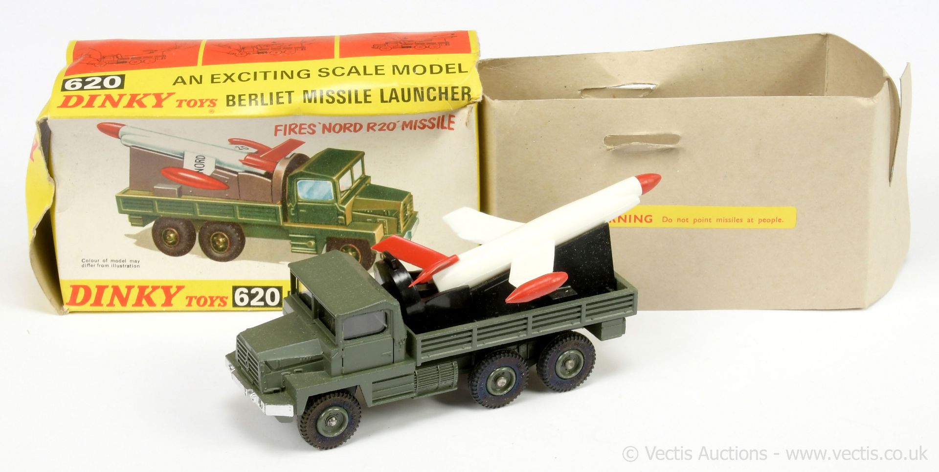 Dinky Military 620 Berliet Missile Launcher