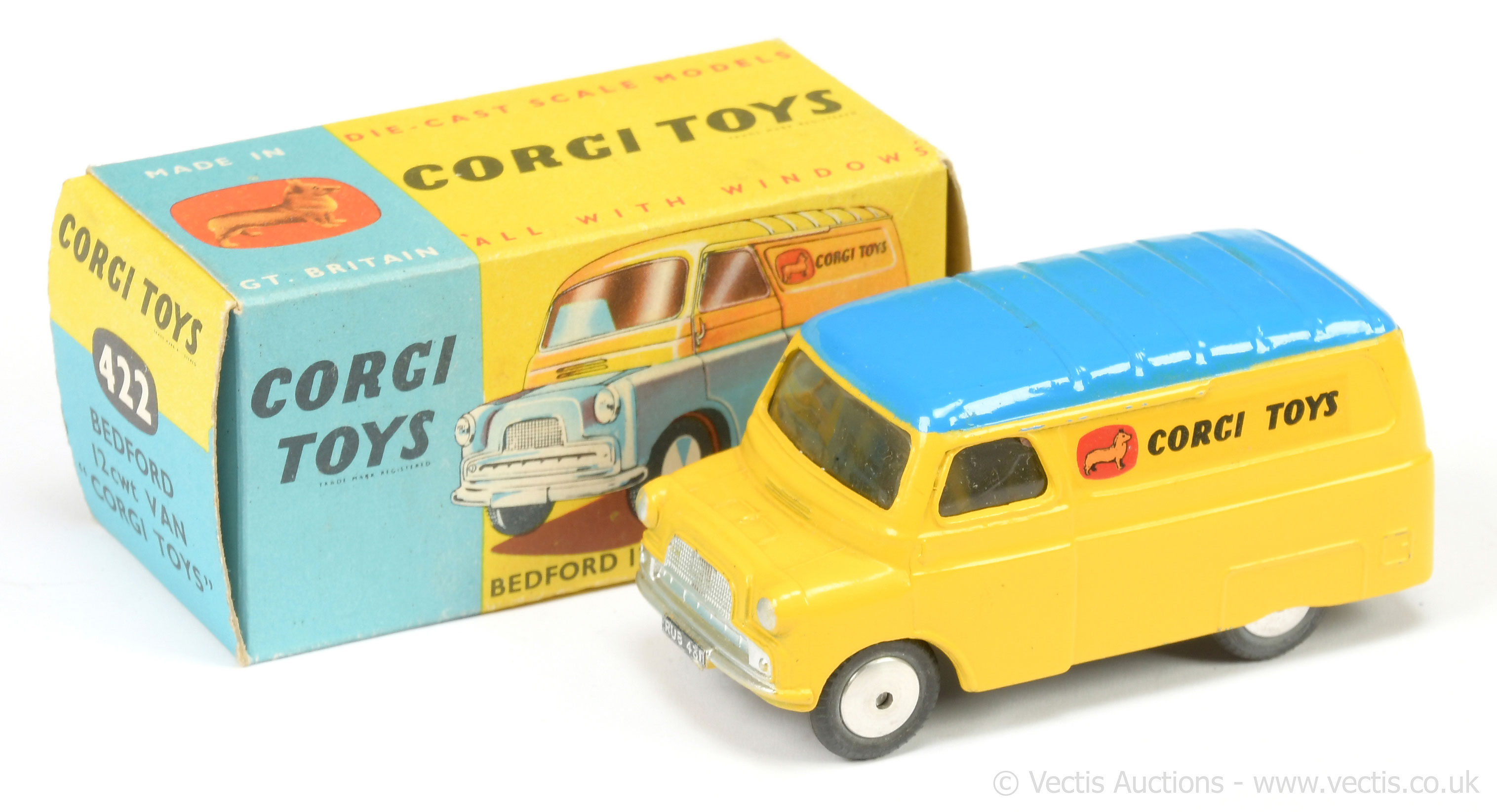 Corgi 422 Bedford "Corgi Toys" Delivery Van