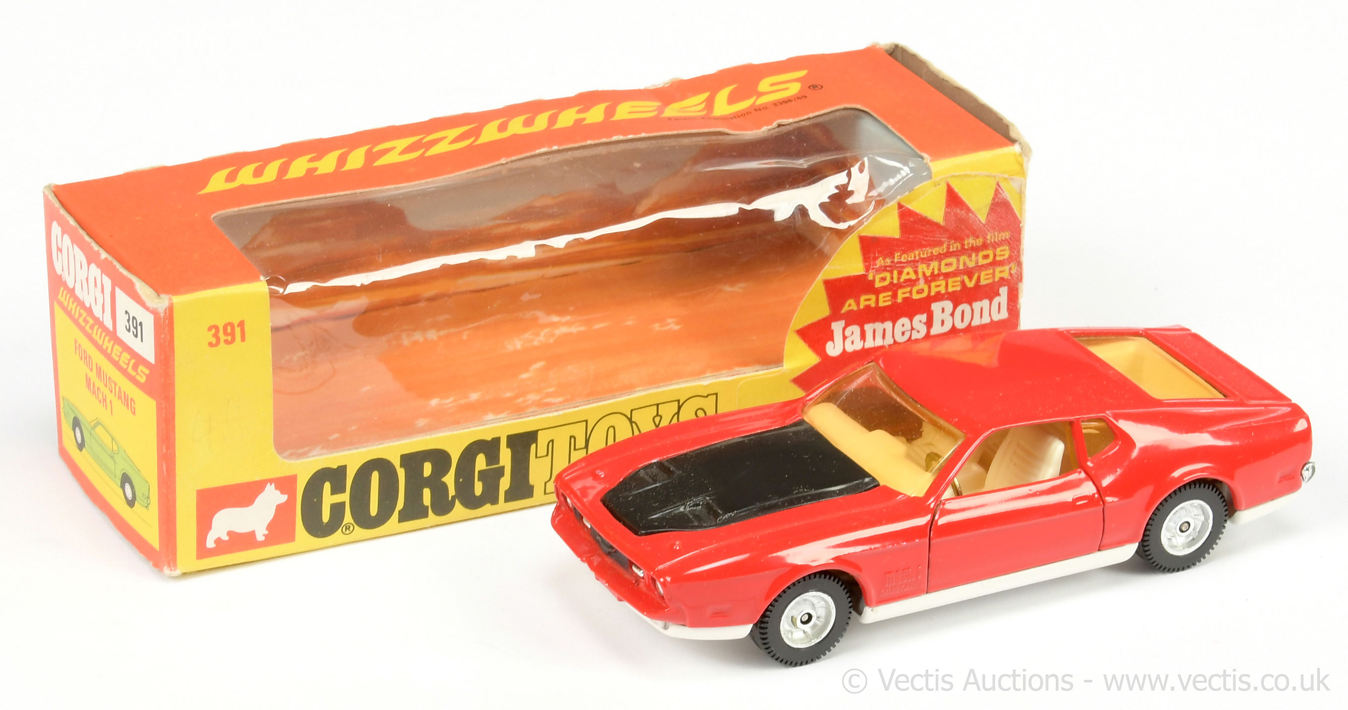 Corgi 391 "James Bond" Ford Mustang Mach