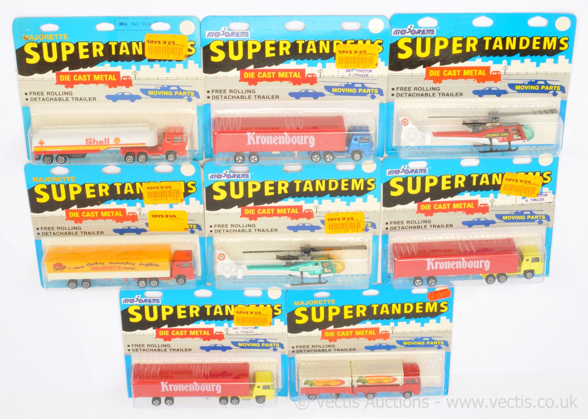 GRP inc Majorette Super Tandems issues