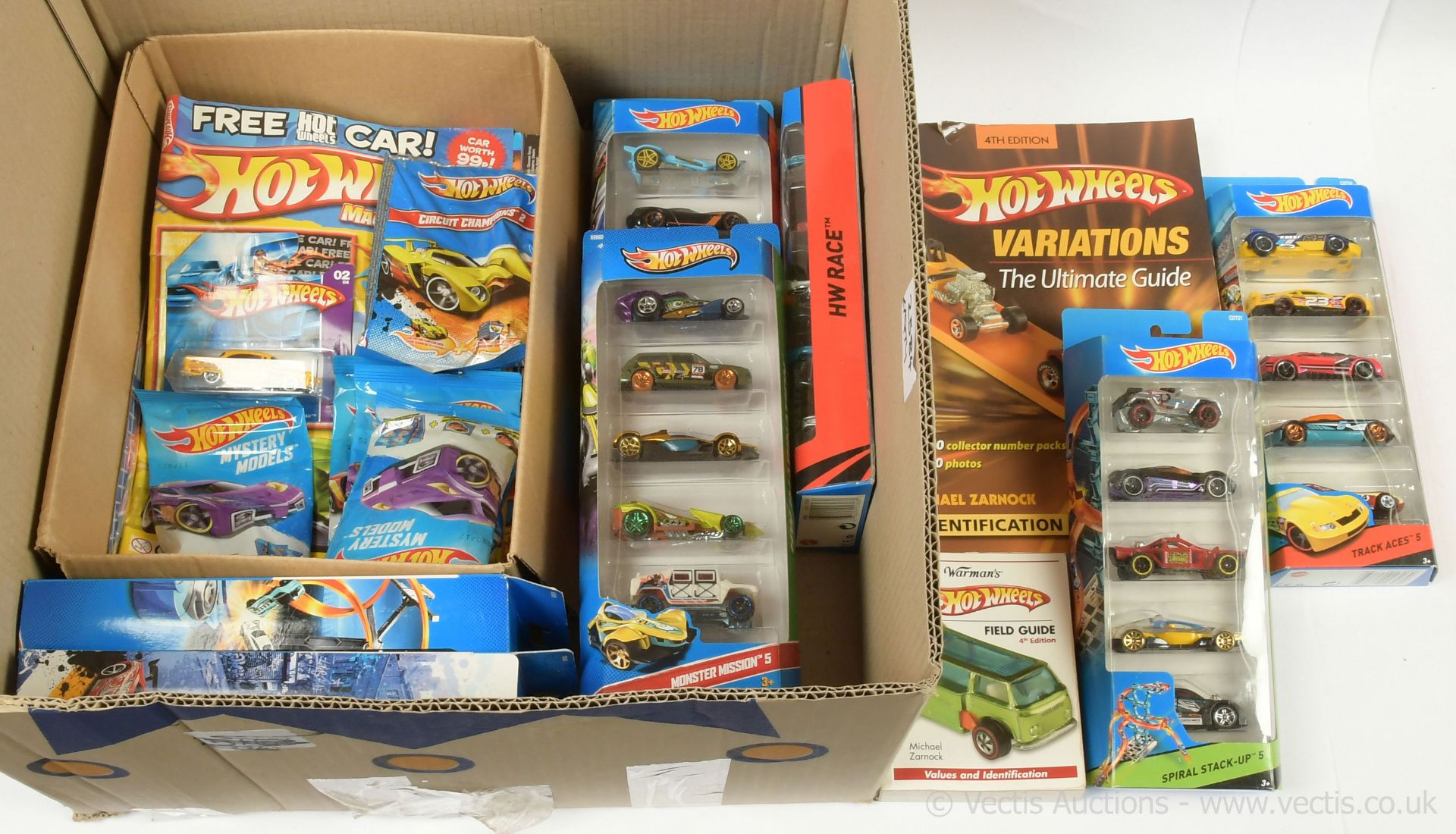 Hot Wheels (Mattel) x 5-Piece Gift Sets