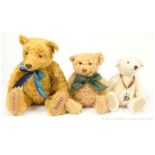 GRP inc Steiff three teddy bears: (1) Teddy Bear