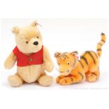 PAIR inc Steiff Winnie the Pooh pair: (1) Steiff