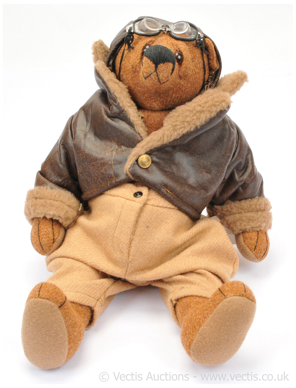 The Hand Crafted Harris Tweed Teddy Bears Binky