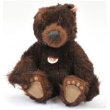 Steiff Rocky Grizzly Bear Cub Masterpiece, white