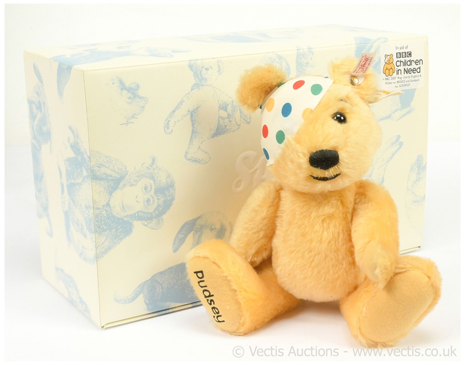 Steiff Pudsey Bear, officially commissioned