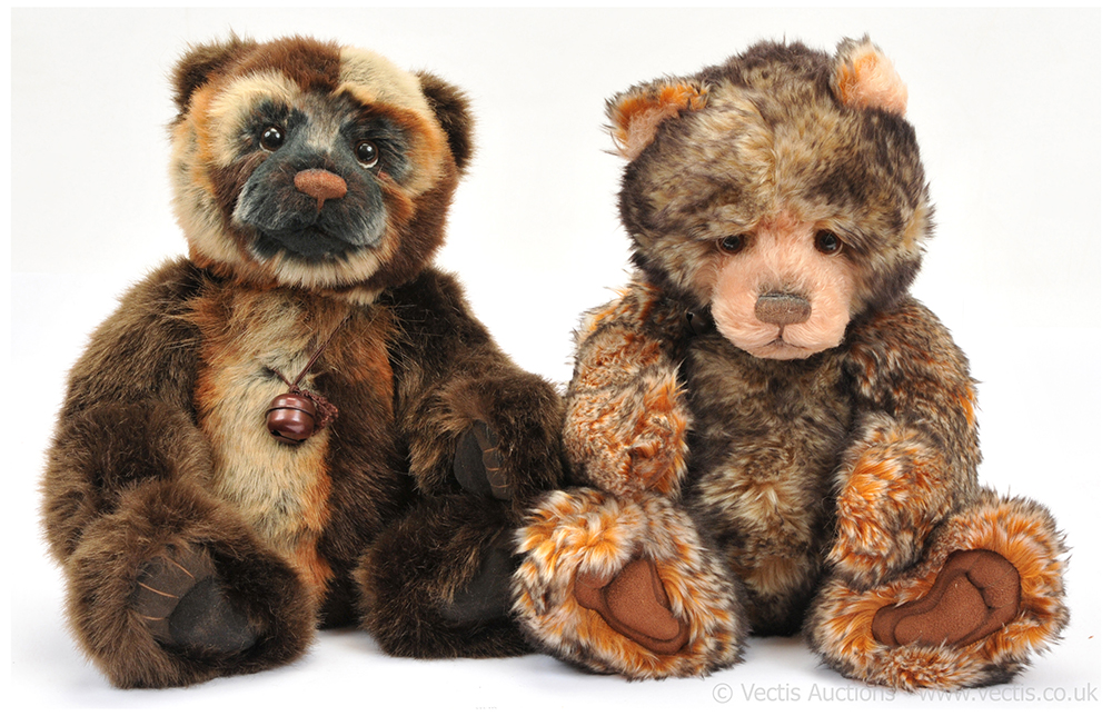 PAIR inc Charlie Bears teddy bears: (1) Charlie