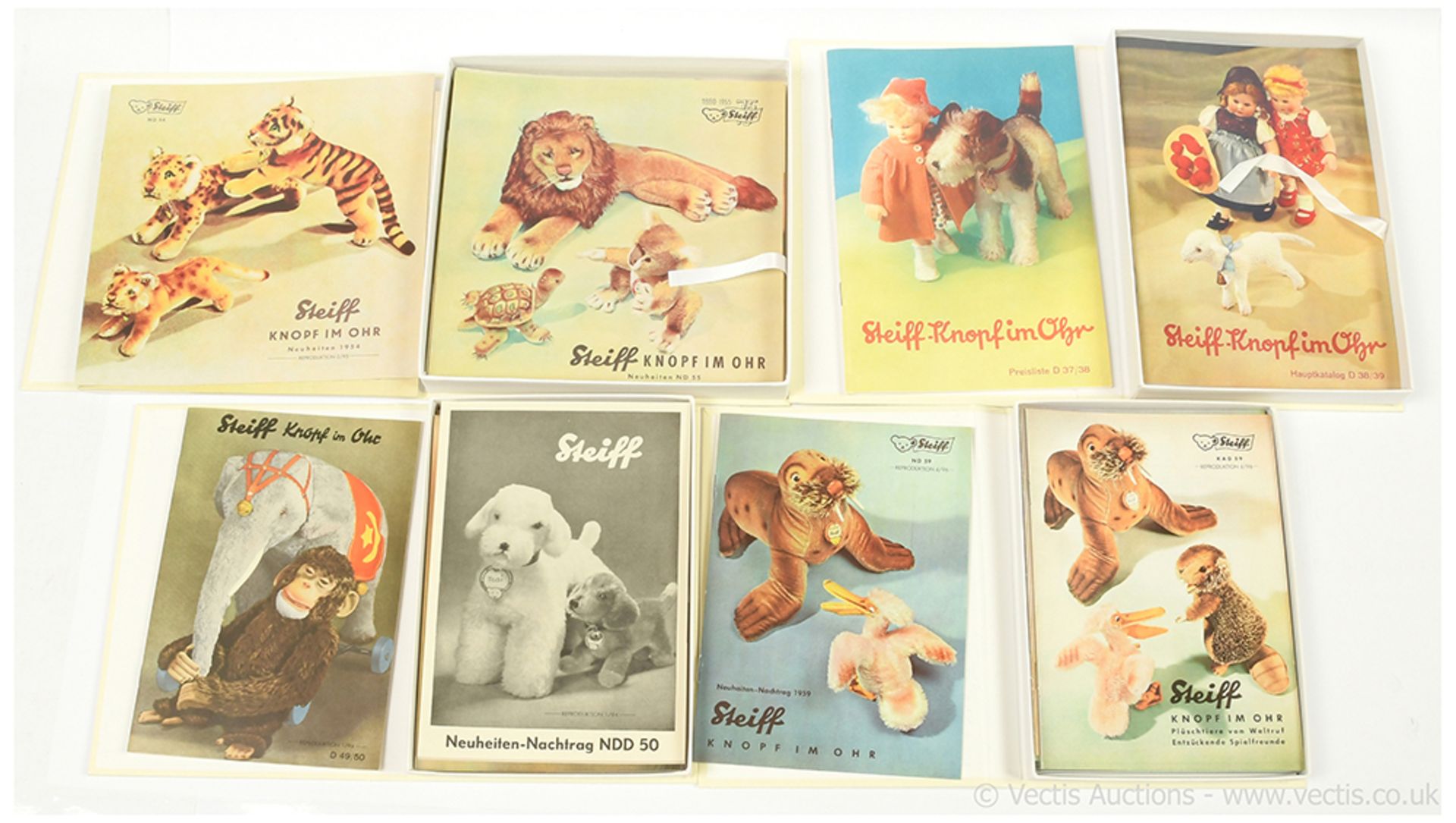 GRP inc Steiff Catalogues Reproductions