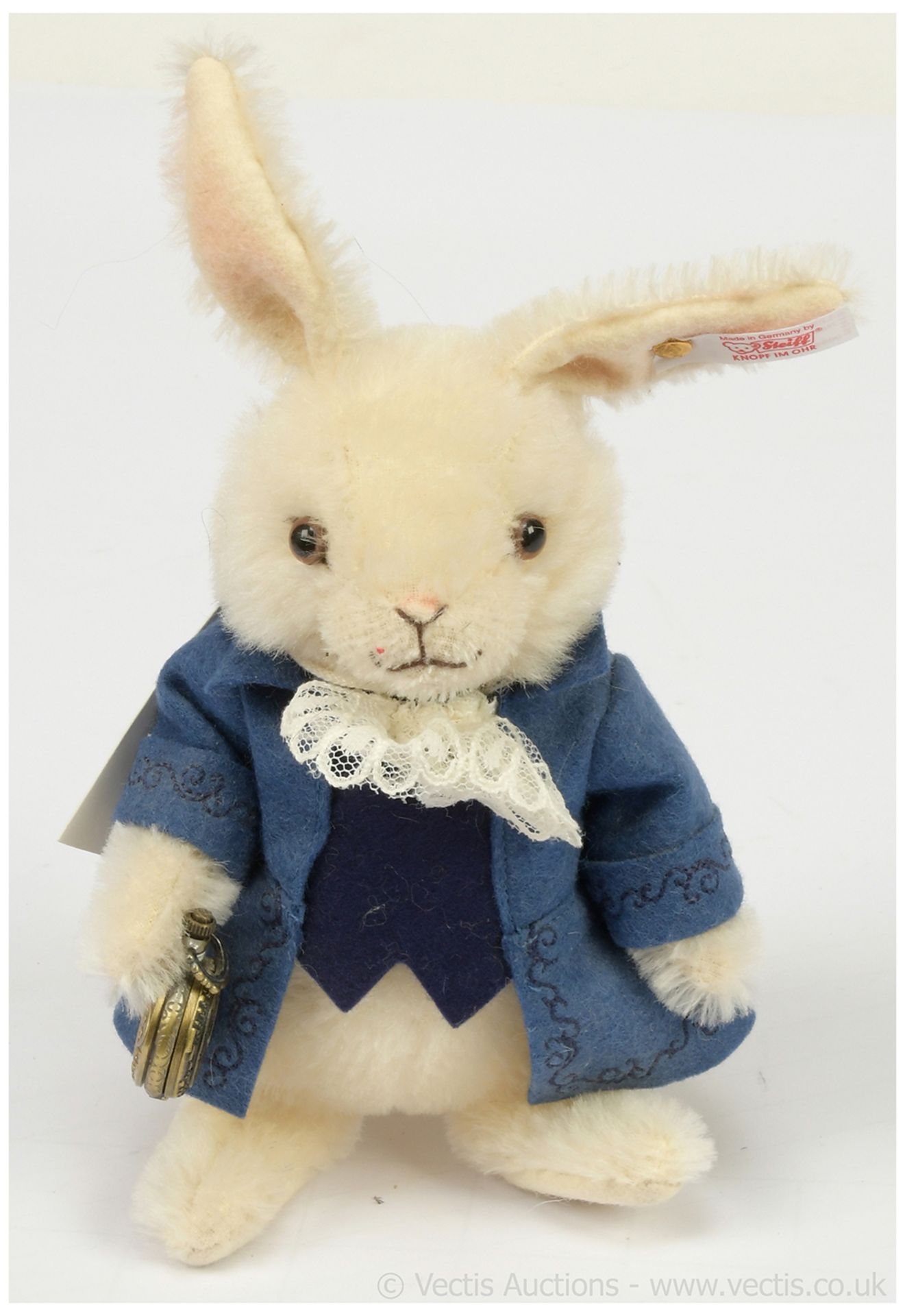 Steiff Vincent The White Rabbit, white tag