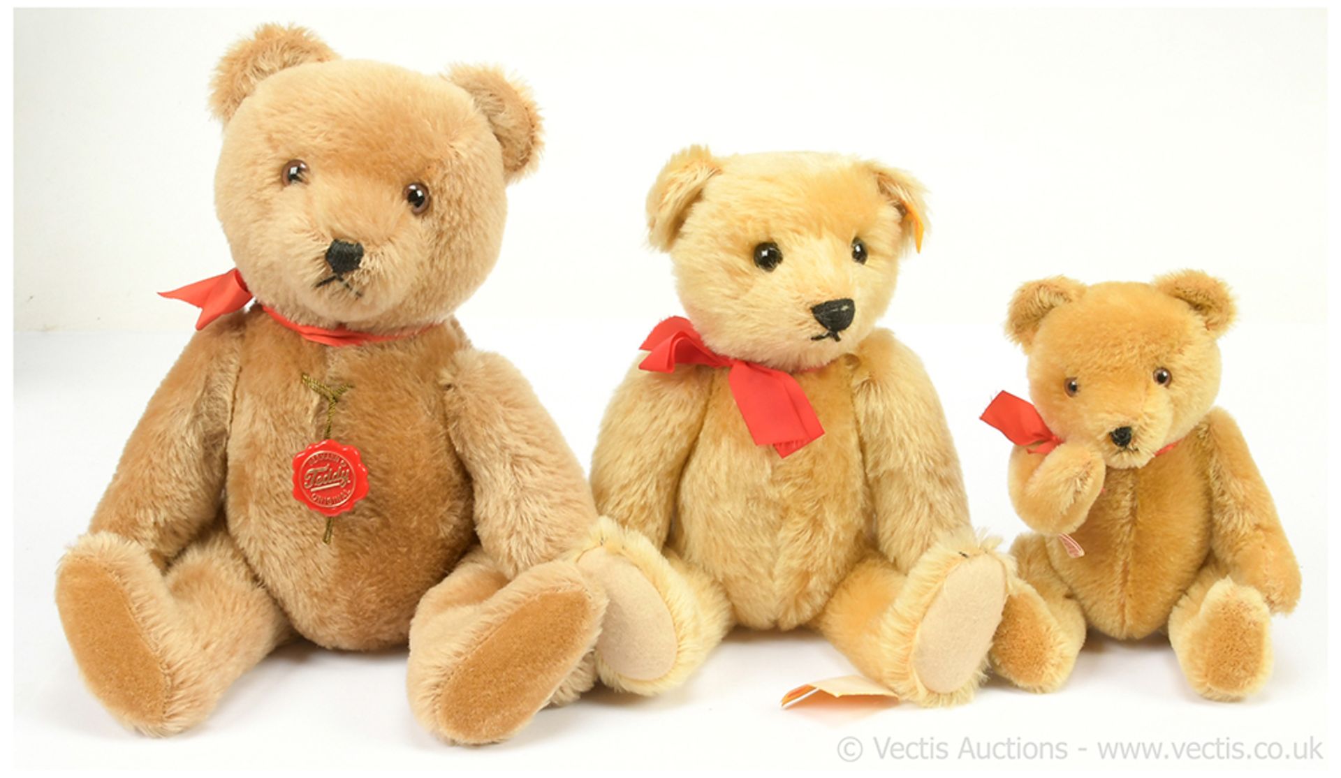 GRP inc Steiff and Hermann Teddy Original three