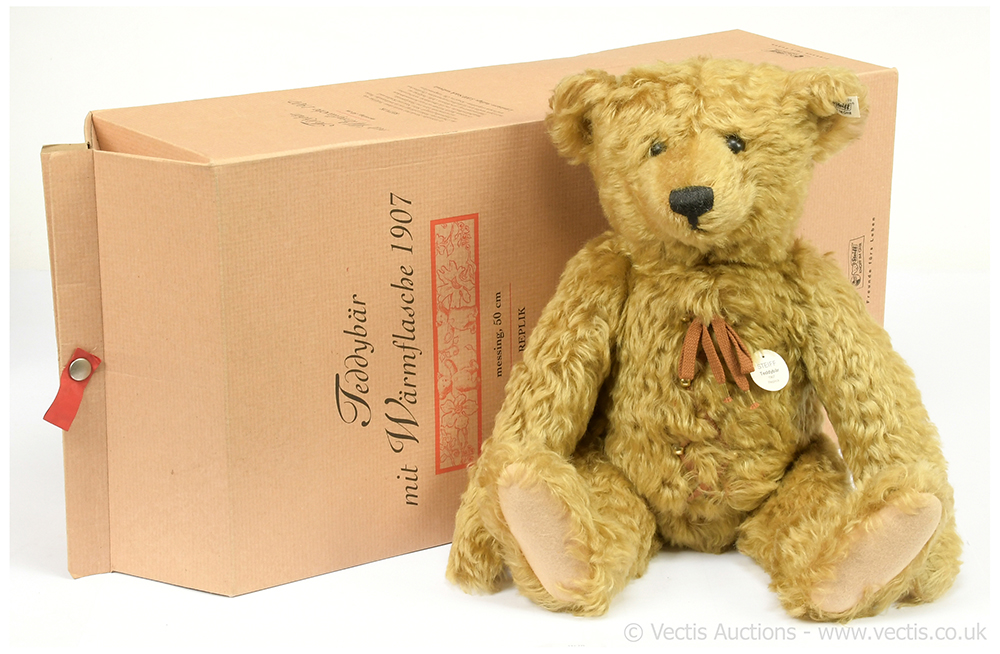 Steiff Hot Water Bottle teddy bear replica 1907