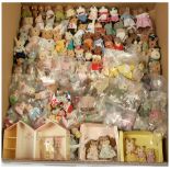 Large quantity of Sylvanian Families loose