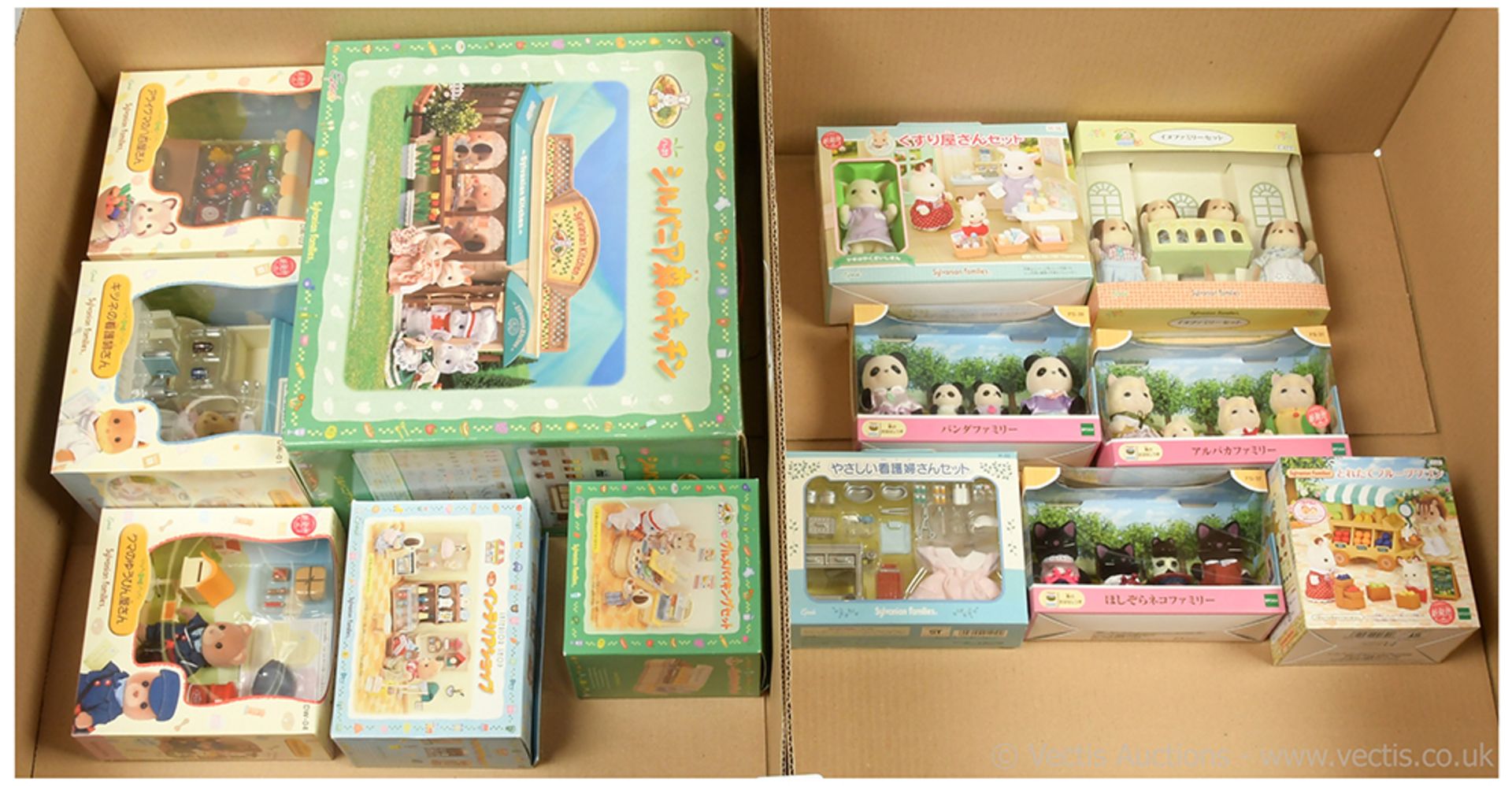 QTY inc Epoch Sylvanian Families Japanese boxed