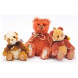 GRP inc Charlie Bears x three teddy bears