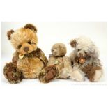 GRP inc Charlie Bears three teddy bears