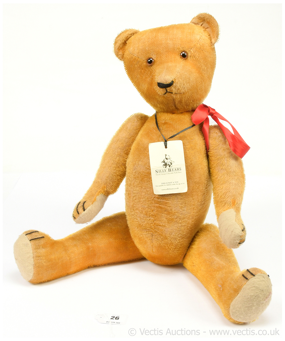 "Howard" American vintage teddy bear, 1920s