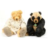 PAIR inc Hermann-Spielwaren teddy bears x two