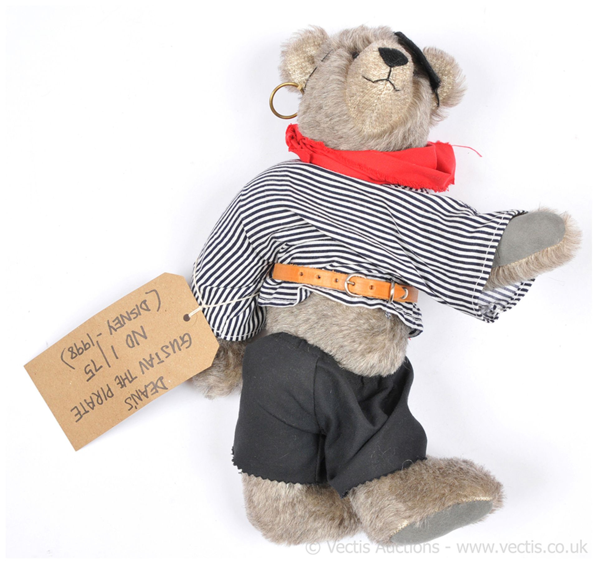 Dean's Rag Book Gustav The Pirate teddy bear, LE