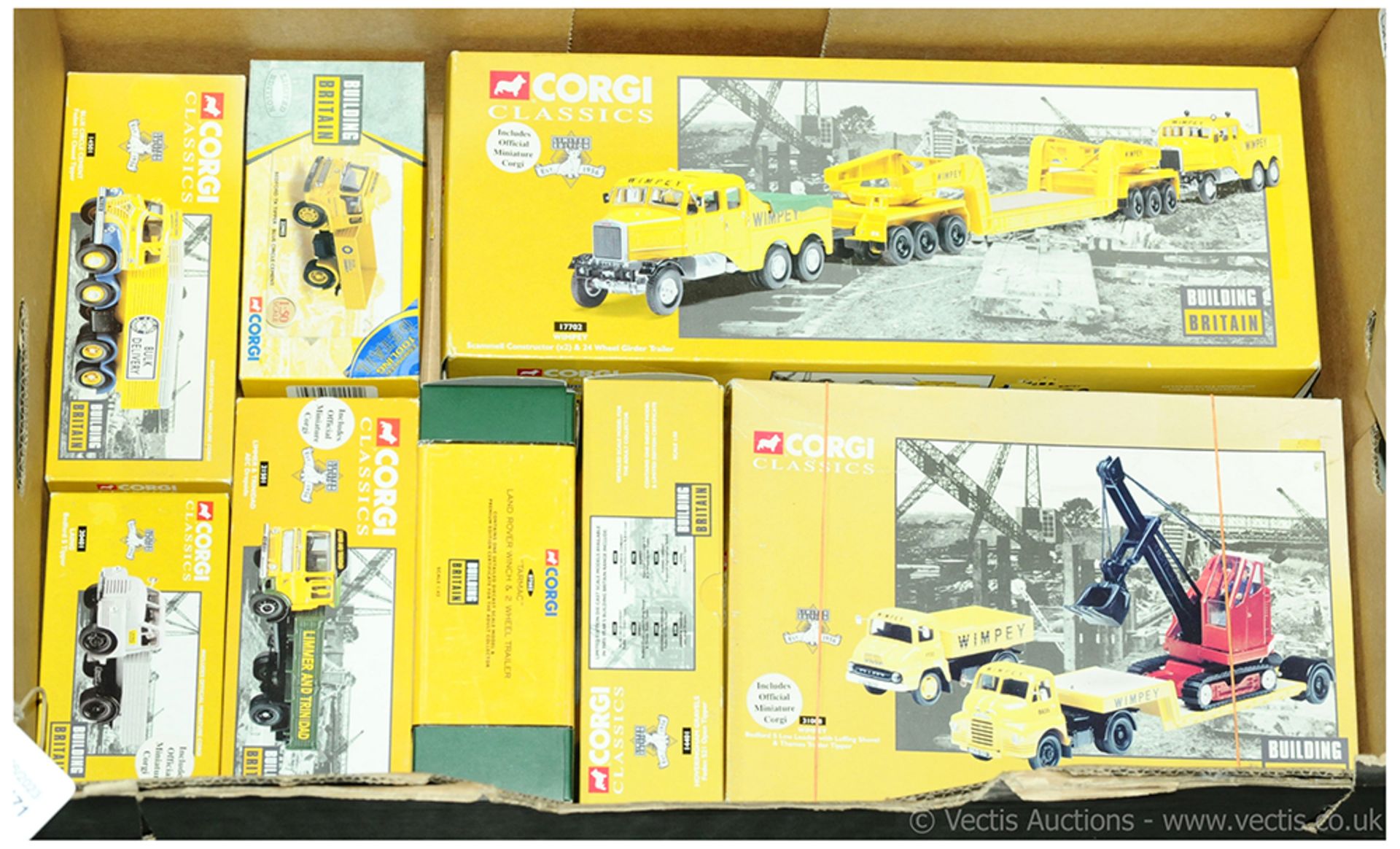 GRP inc Corgi Classics, boxed commercial