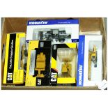 GRP inc Norscot & Komatsu boxed 1:50 scale