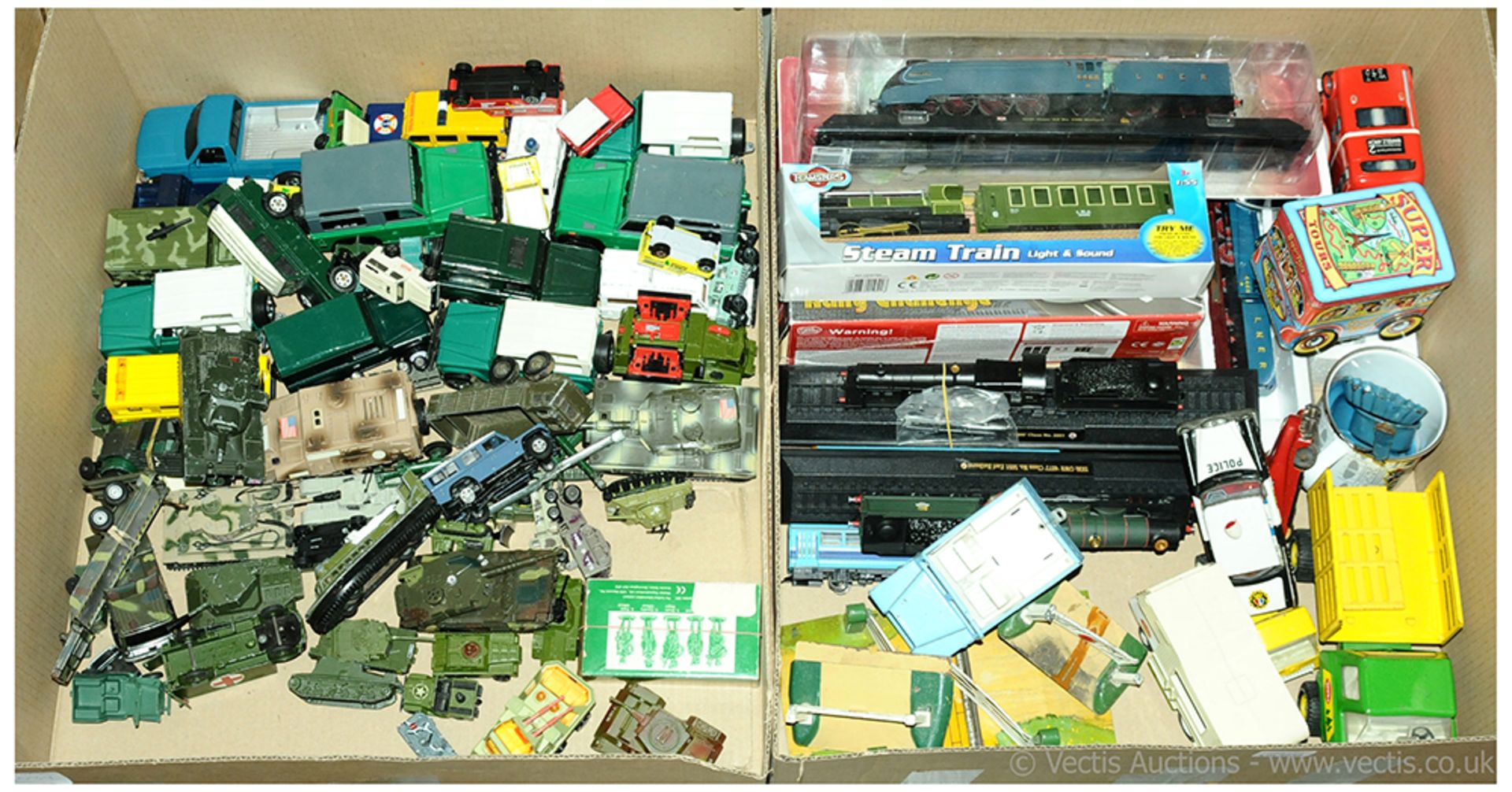 Triang, Hornby, Dinky, Corgi and similar - boxed