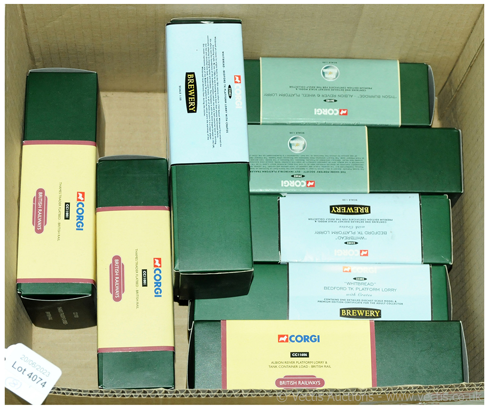 GRP inc Corgi, boxed commercial Premium Editions