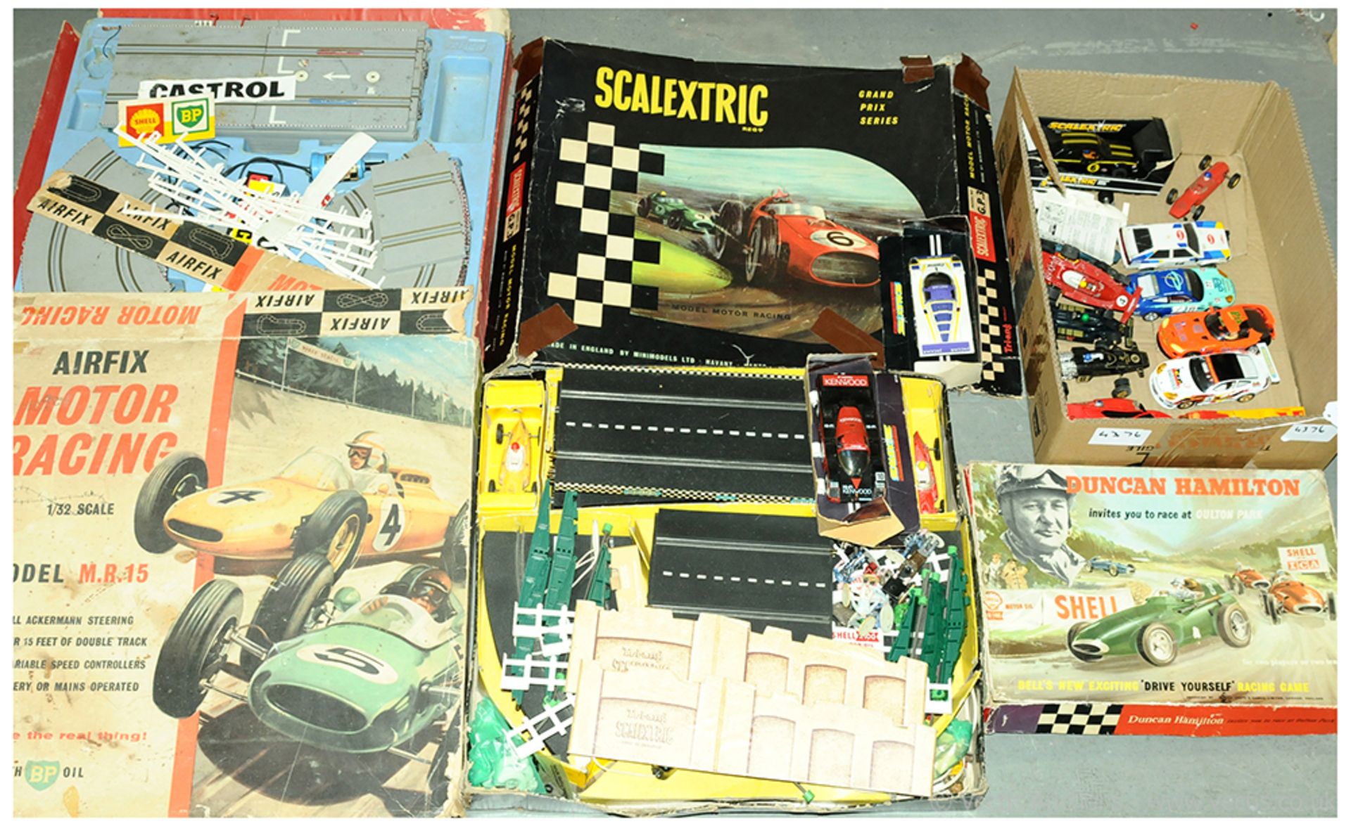 GRP inc Scalextric & Airfix Slot Racing Sets