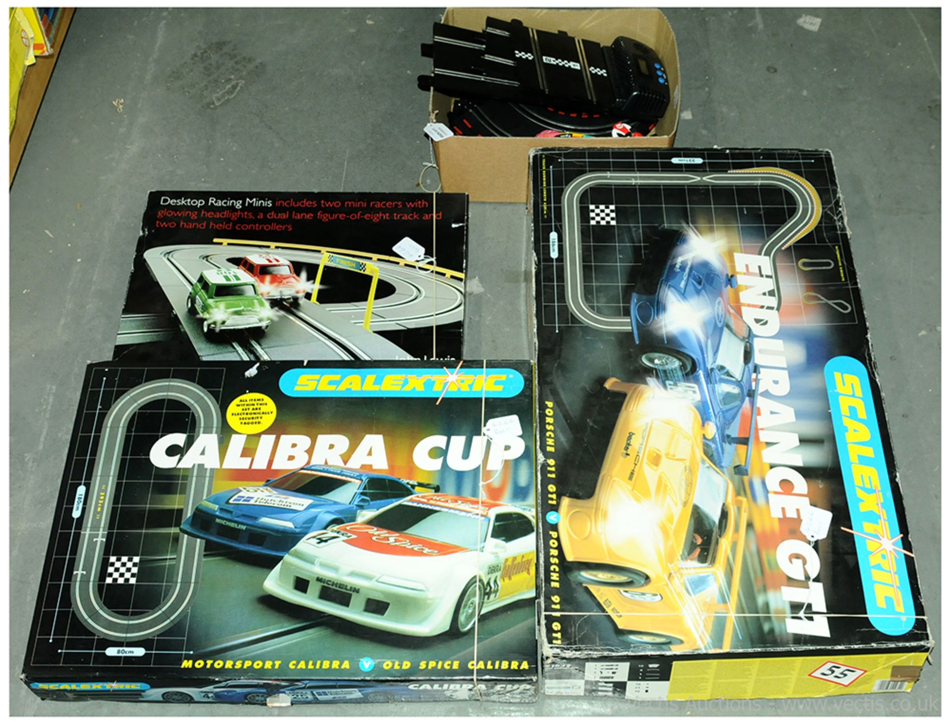 QTY inc Scalextric, SCX, Carrera, sets & cars