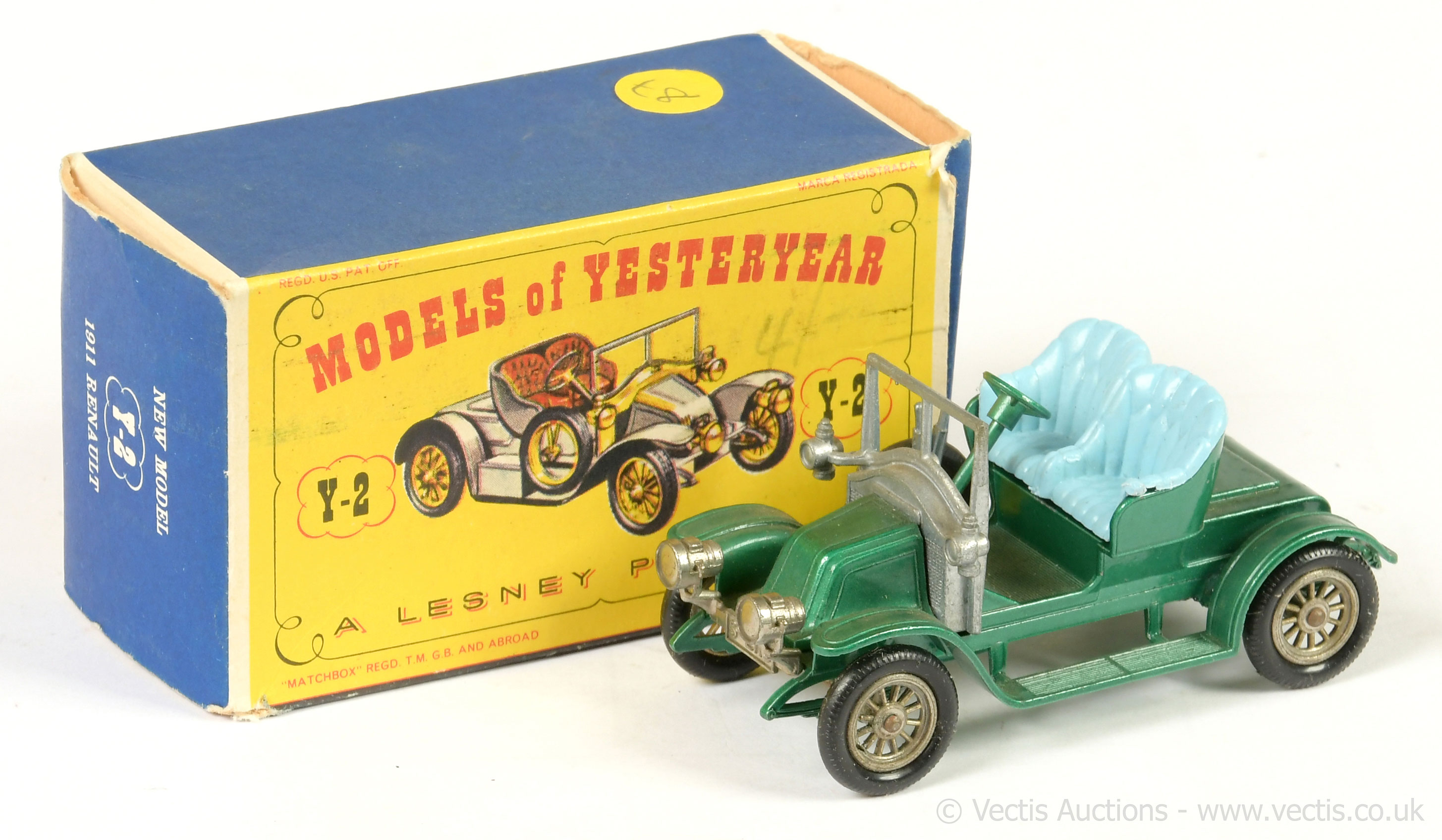 Matchbox Models of Yesteryear Y2 1911 Renault