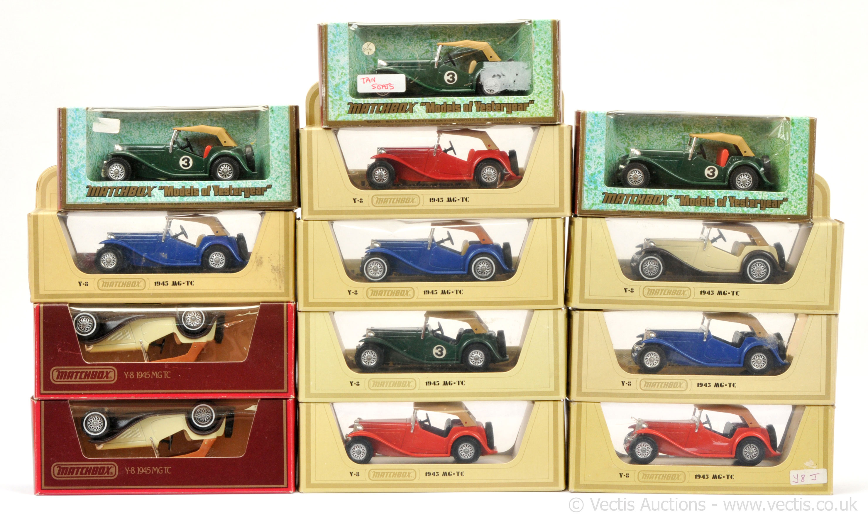 GRP inc Matchbox Models of Yesteryear Y8 1945 MG