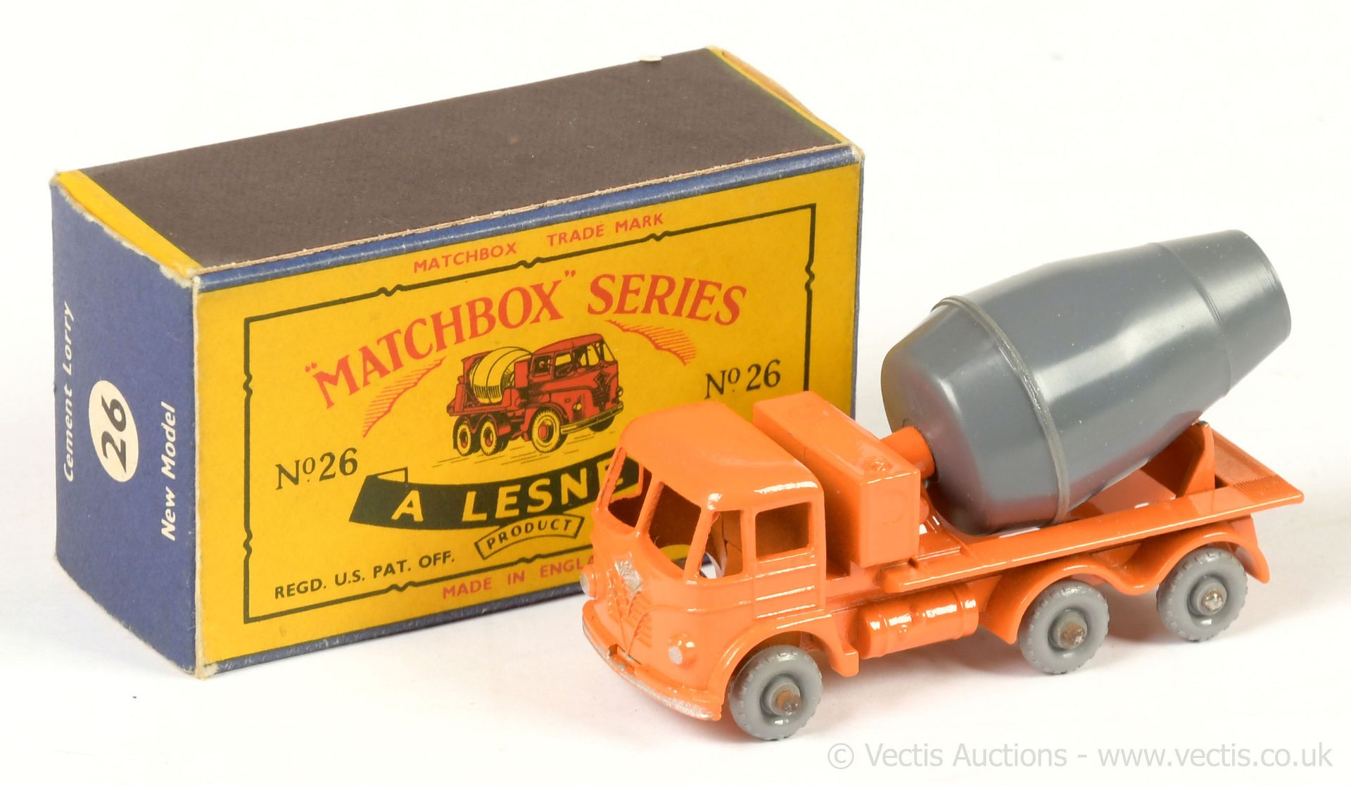 Matchbox Regular Wheels 26b Foden Cement Mixer