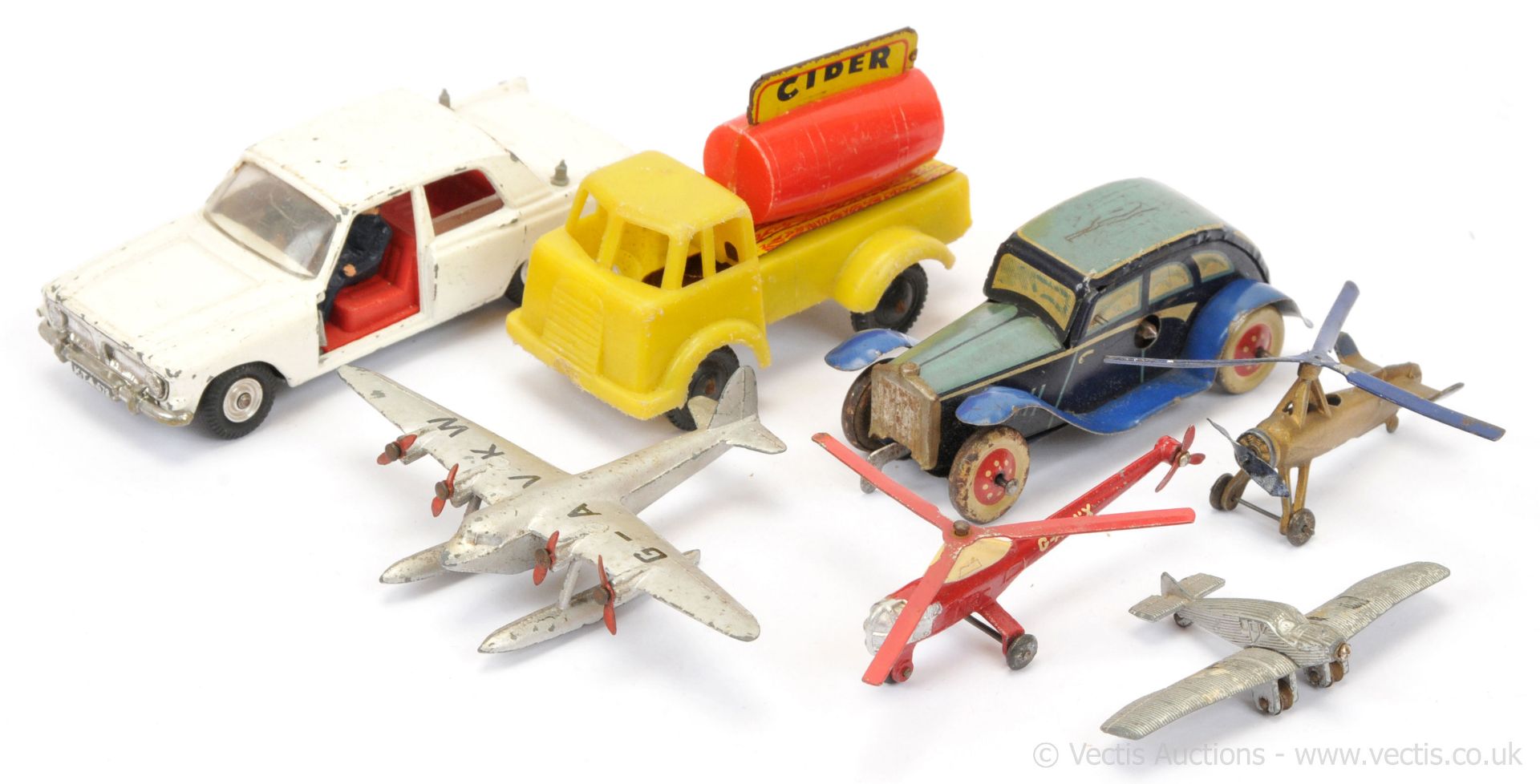 GRP inc vintage models early Dinky Gyrocopters