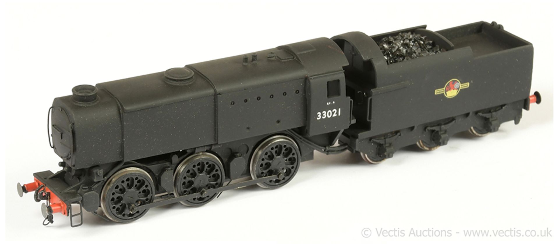 OO Gauge Kitbuilt 0-6-0 Bulleid BR unlined black