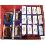 GRP inc Dapol OO Gauge Goods Wagons 9 x 6-wheel