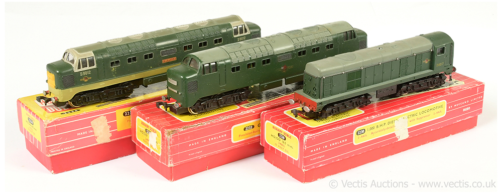 GRP inc Hornby Dublo 2-rail BR green Diesel