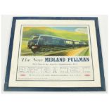 Reproduction Poster advertising the Blue Midland